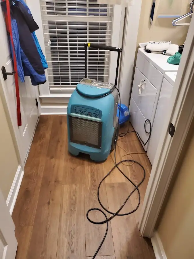 Commercial dehumidifier deployed for Crawl Space Restoration in Tarpon Springs