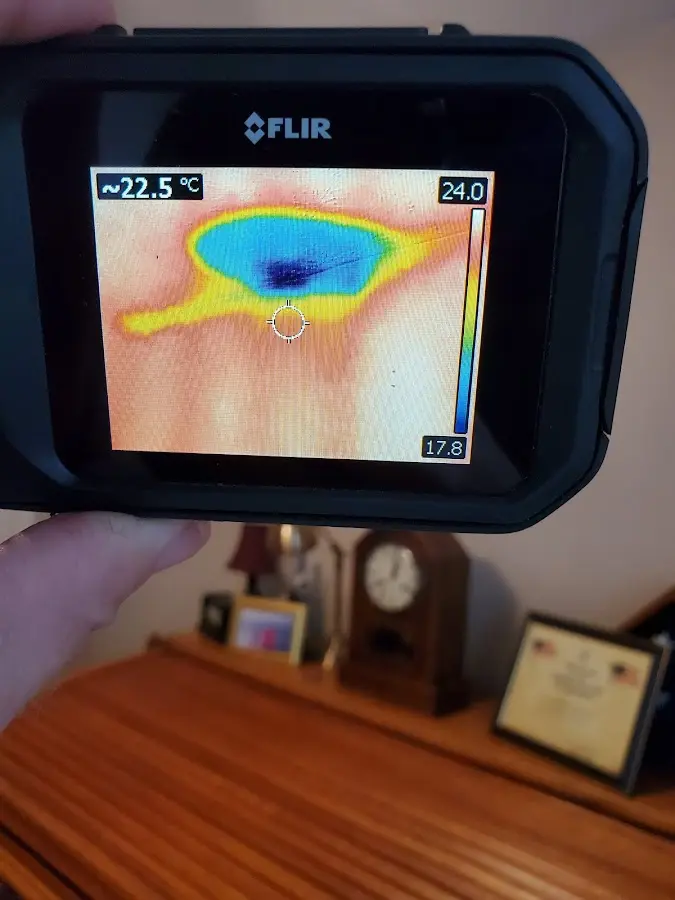 Thermal imaging inspection for water damage in Tarpon Springs